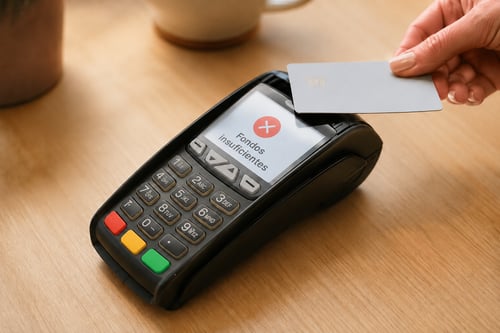 ¿Por qué mi tarjeta no pasa en una terminal? ...